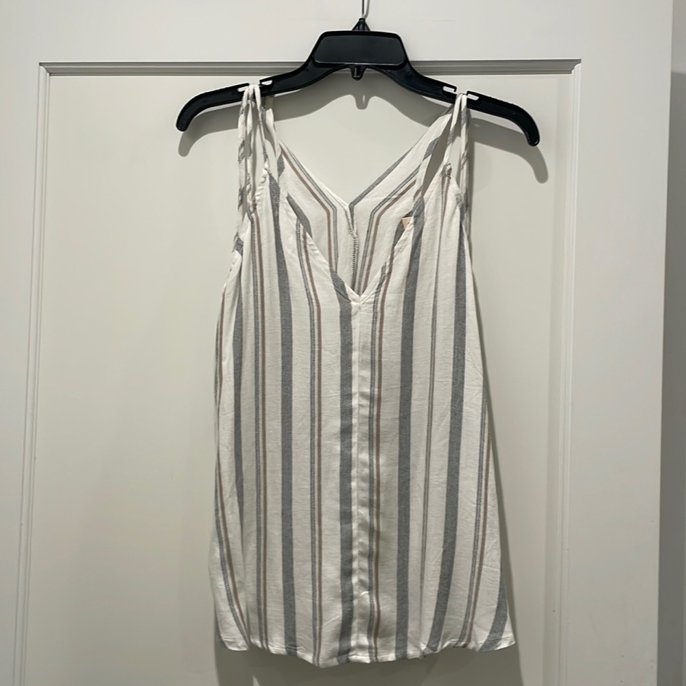 Tie-String Strappy Tank Top - Size S